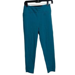Betabrand front zip pocket ponte ankle pants size S petite